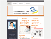 Tablet Screenshot of grupajescanarias.com